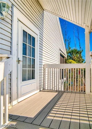 a view of a house with a porch