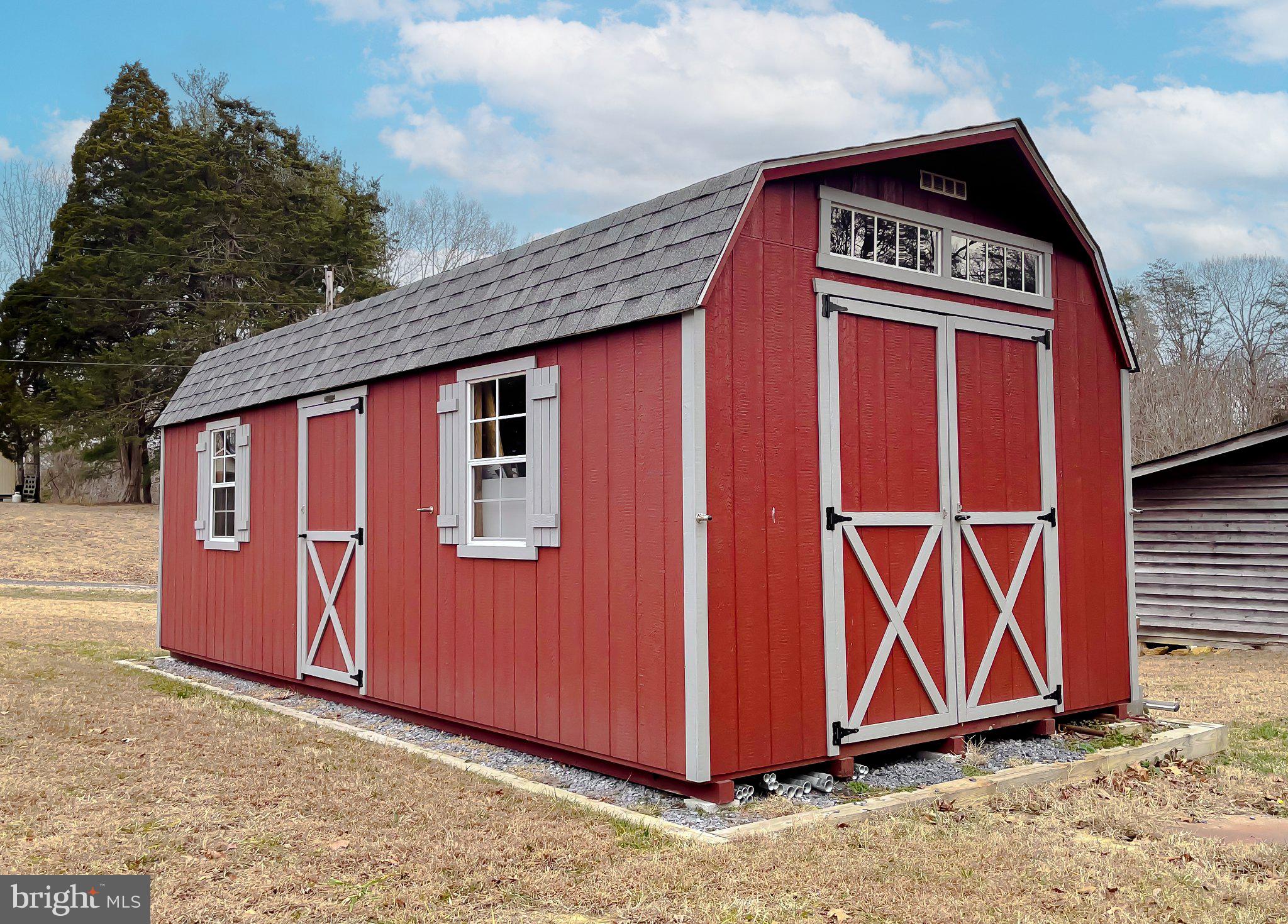 400 Adelina Road Prince Frederick, MD 20678 - Photo 54 of 57 So much storage in the red shed .
