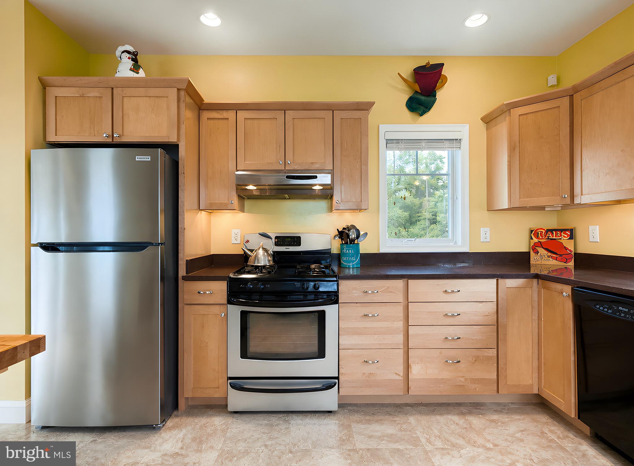 16144 Thomas Road Piney Point, MD 20674 - Photo 21 of 98 Bright, Well-Designed Kitchen with Scenic Views