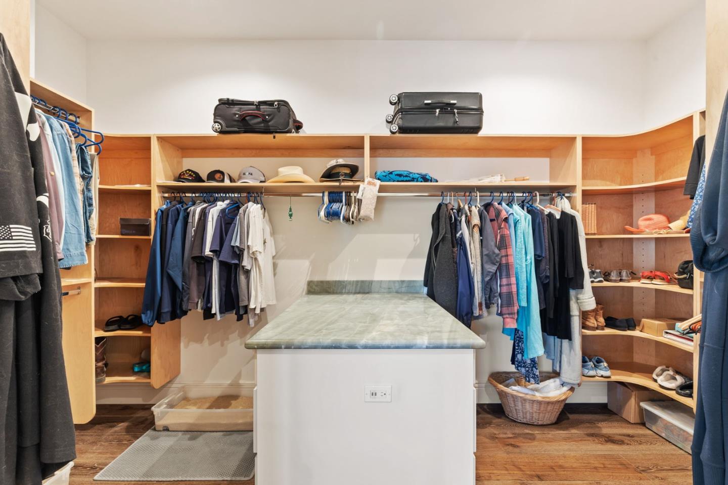 7251 Diablo Hills Road Tres Pinos, CA 95075 - Photo 29 of 60 a view of walk in closet with clothes and shoes