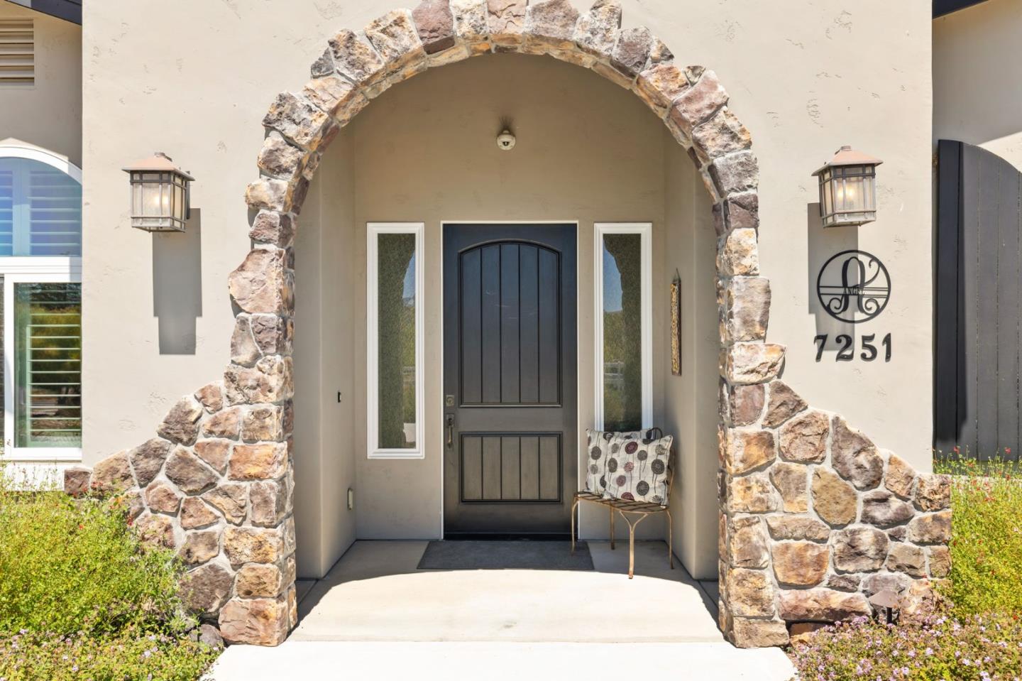7251 Diablo Hills Road Tres Pinos, CA 95075 - Photo 4 of 60 a front view of a house