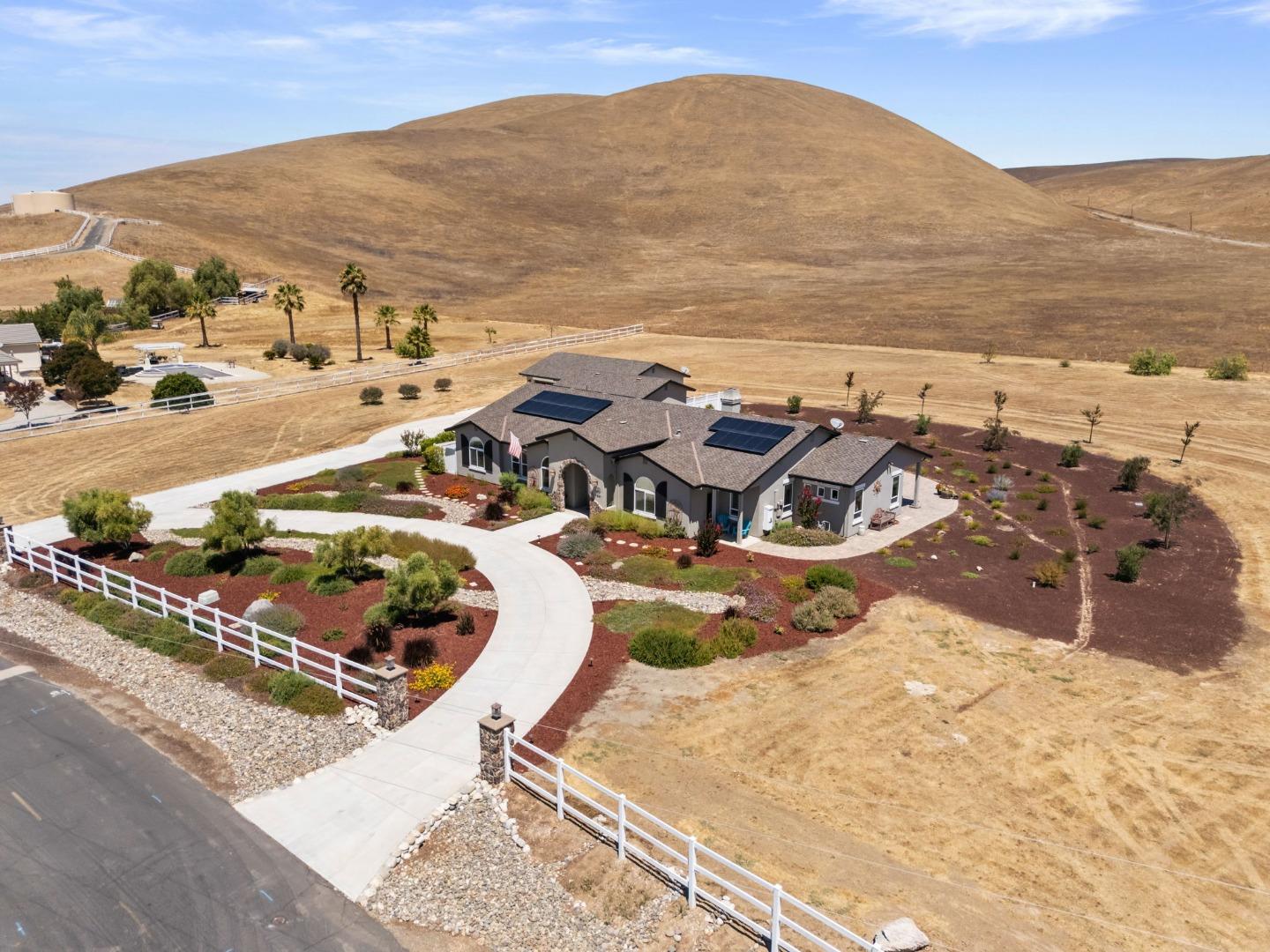 7251 Diablo Hills Road Tres Pinos, CA 95075 - Photo 53 of 60 an aerial view of residential houses with outdoor space