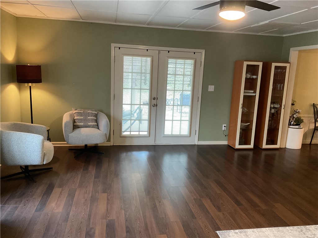 229 Cub Cove Drive Walhalla, SC 29691 - Photo 6 of 50 This inviting living space features rich wood flooring and direct access to outdoor living.