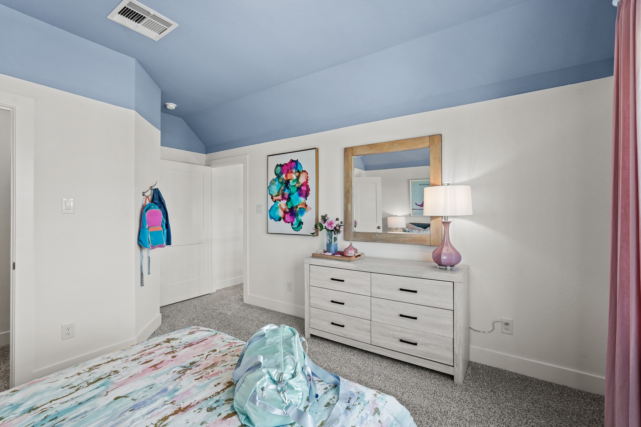 2718 Peach Vly Road Fulshear, TX 77423 - Photo 29 of 45 a bedroom with a bed and a dresser