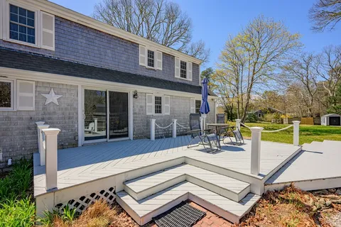 a view of a house with patio