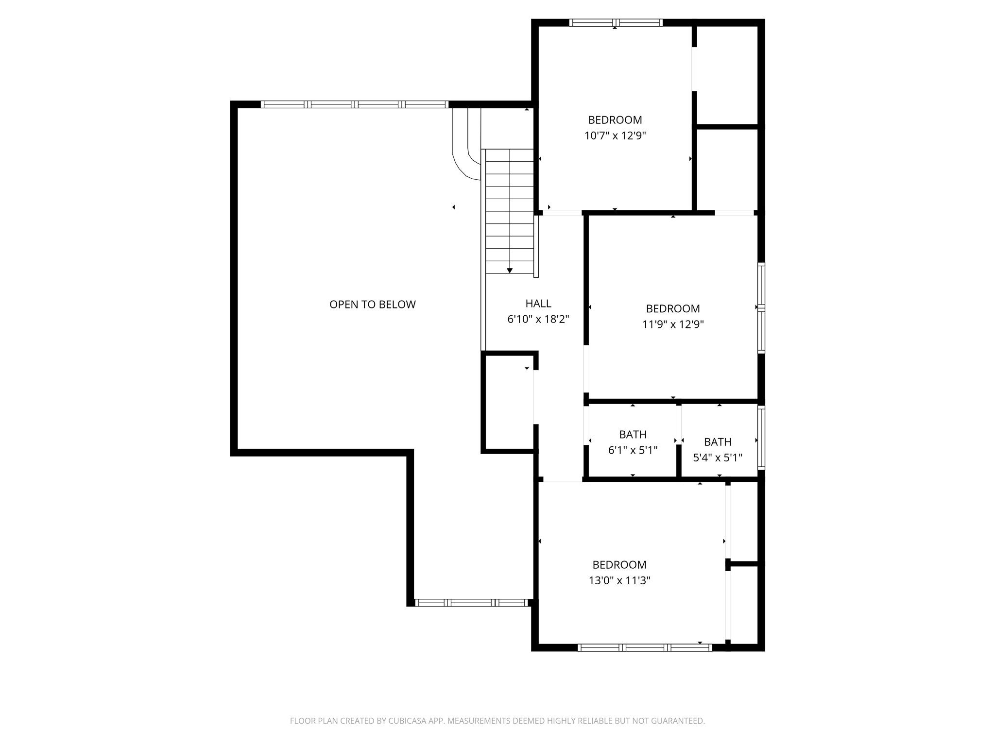 16606 Brendon Court Spring, TX 77379 - Photo 42 of 43 The floorplan for the second floor of the home.
