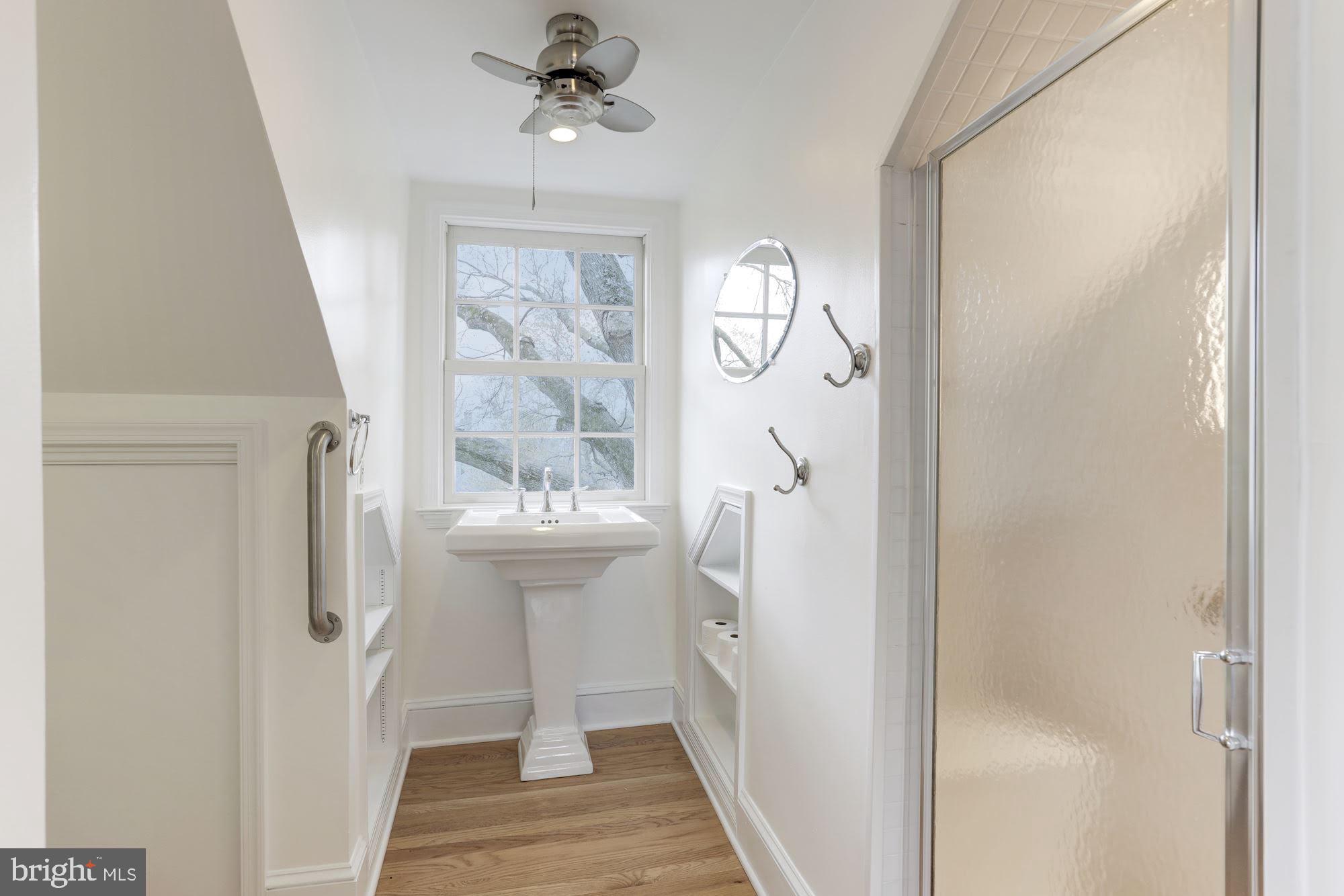 1631 Primrose Road Northwest Washington, DC 20012 - Photo 22 of 33 Updated Full Bath on 3rd Floor Suite