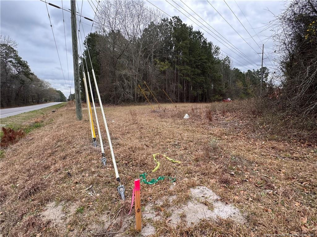 a backyard of a house