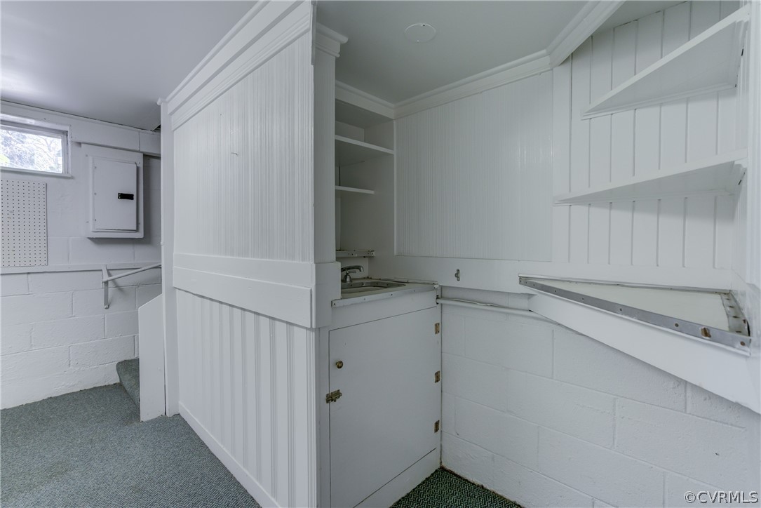 8505 Julian Road Henrico, VA 23229 - Photo 32 of 44 a view of walk in closet with empty racks