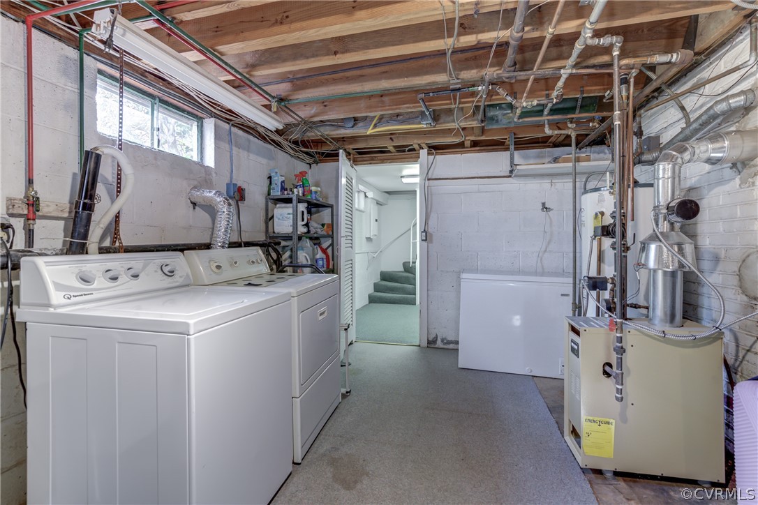 8505 Julian Road Henrico, VA 23229 - Photo 37 of 44 a utility room with dryer and washer