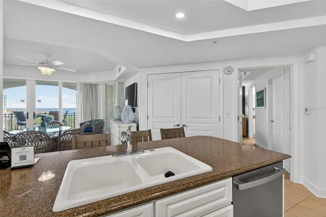 a view of beach and ocean