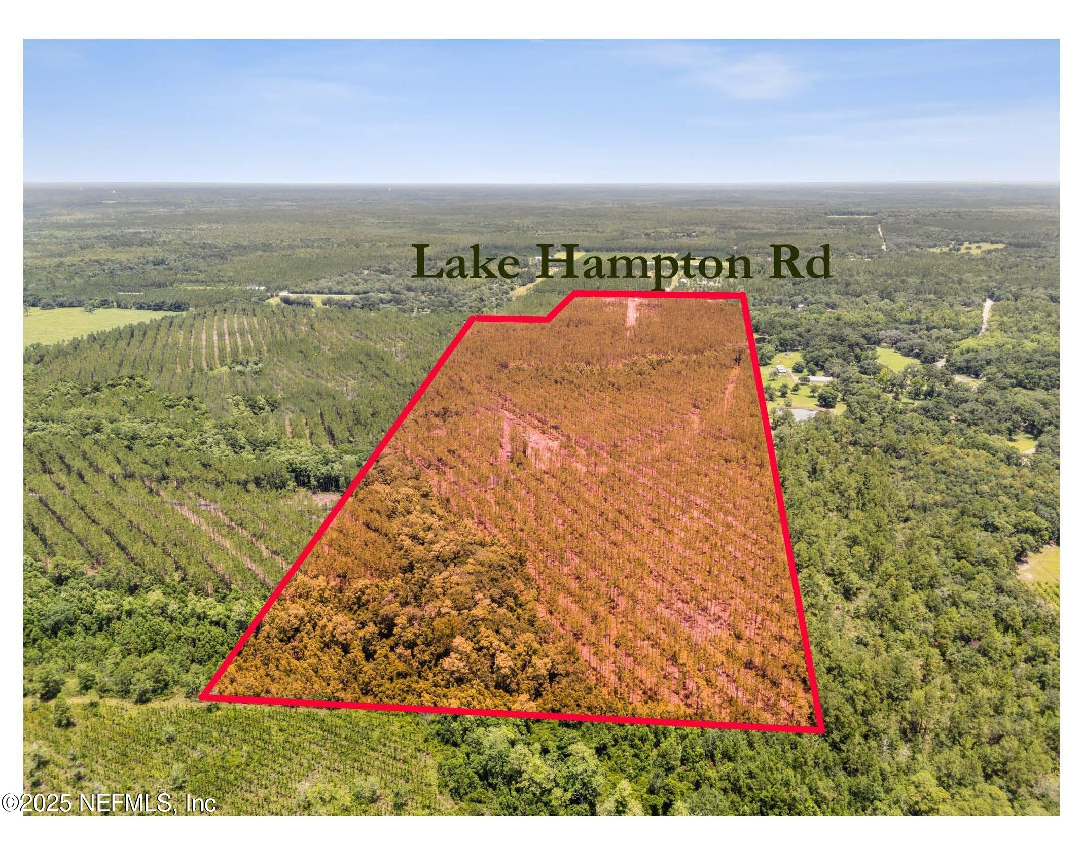 0 Lake Hampton Road Hilliard, FL 32046 - Photo 17 of 17 Aerial Shaded w Road