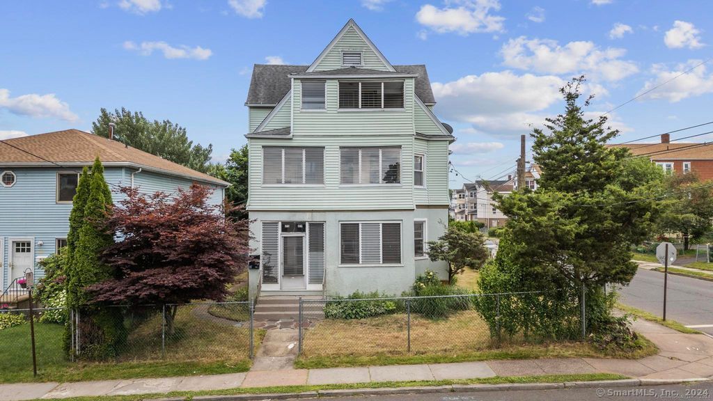 175 South Street Hartford, CT 06114 - Photo 1 of 1 a front view of a house with a yard