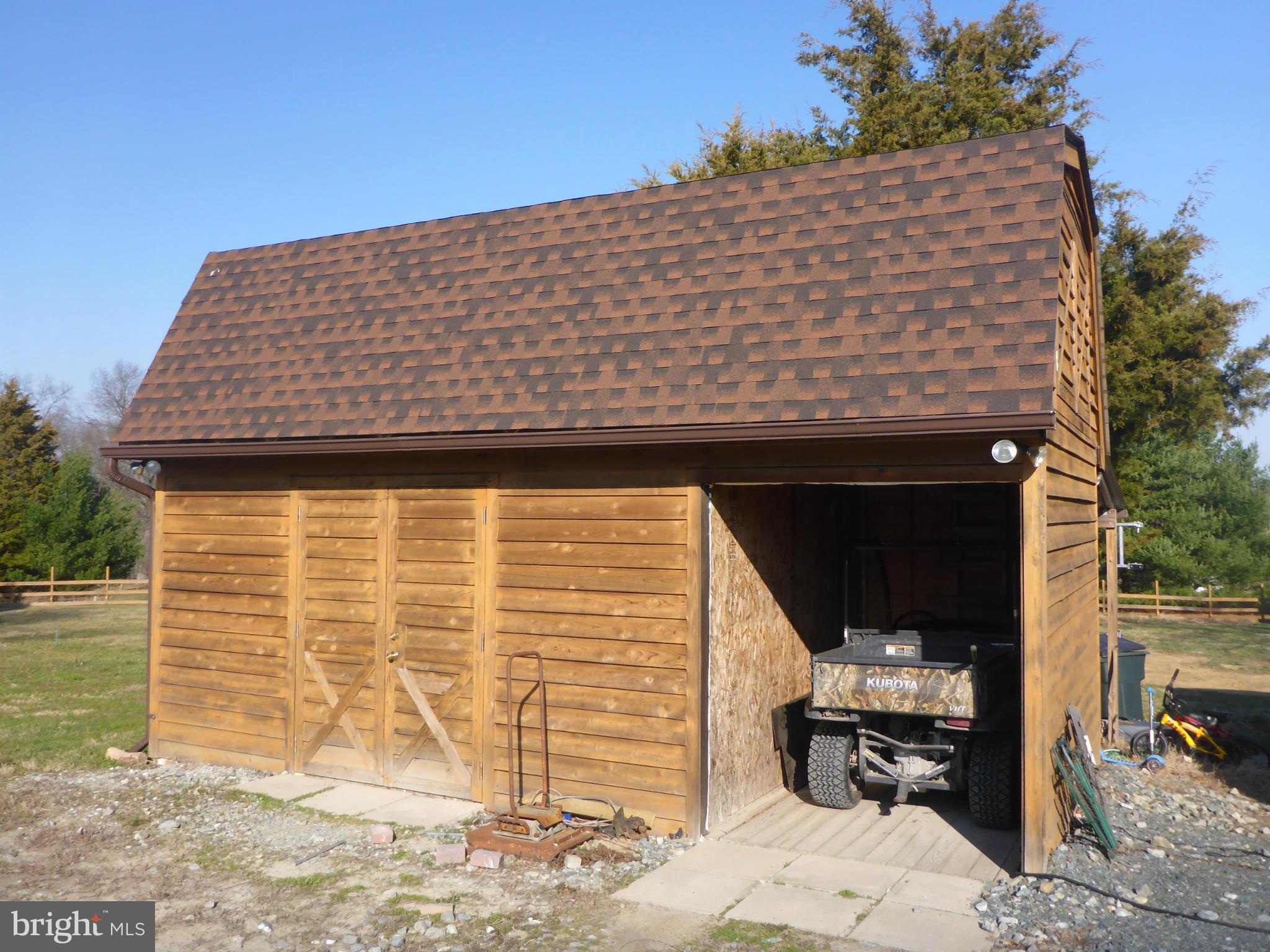 458 McCauley Road Conowingo, MD 21918 - Photo 20 of 30 Storage barn with rear lean-to area