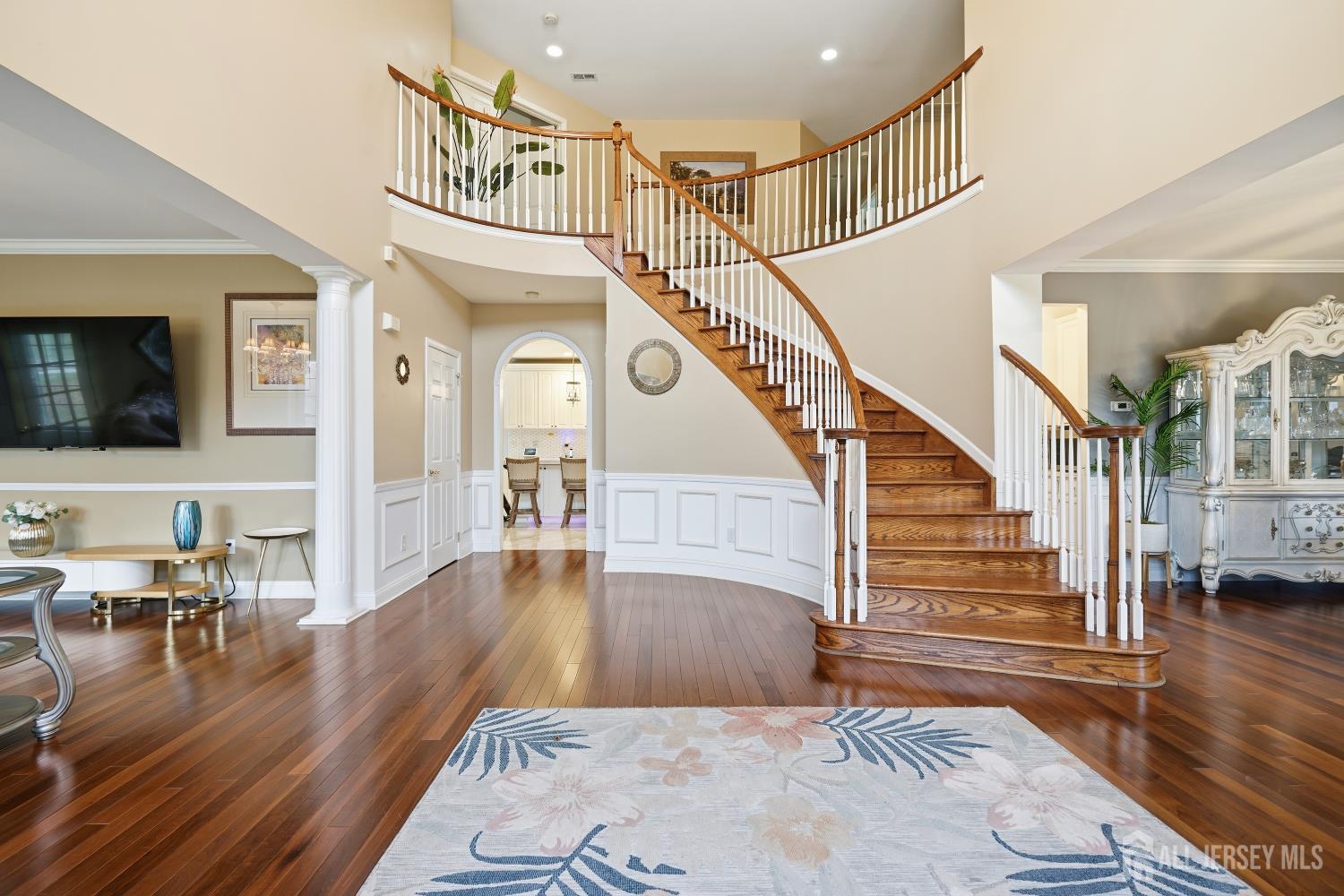 12 Risa Benjamin Way Freehold, NJ 07728 - Photo 5 of 32 a view of entryway and hall with wooden floor