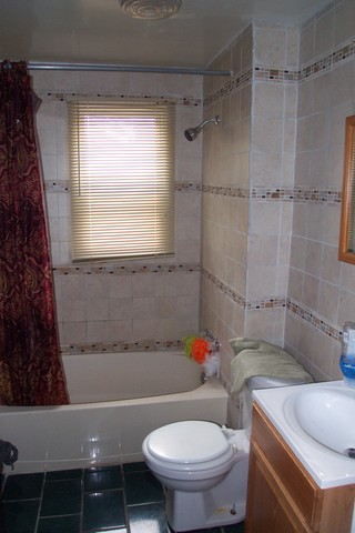 778 Spring Street Aurora, IL 60505 - Photo 14 of 16 a bathroom with a sink toilet and shower