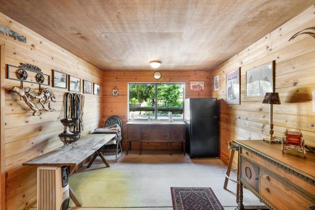 a room with furniture and window