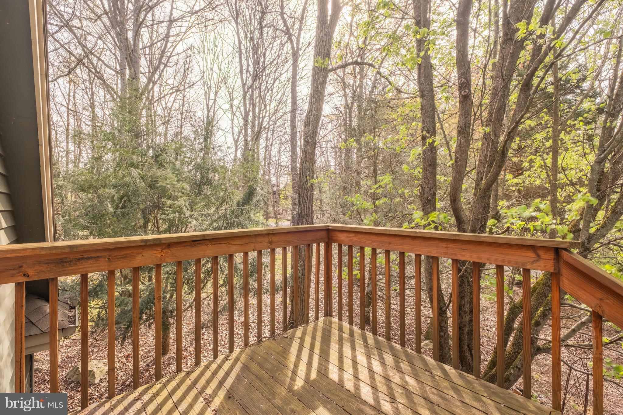 128 Bridgeview Lane Swanton, MD 21561 - Photo 40 of 70 a view of balcony with wooden floor and fence