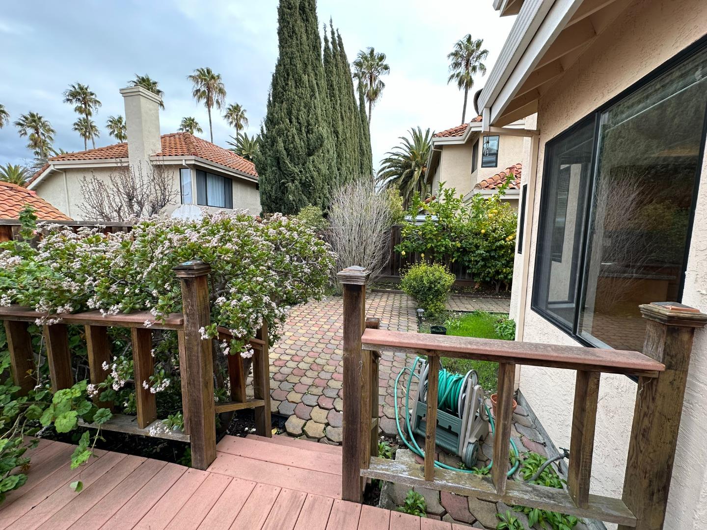 645 Kirby Common Fremont, CA 94539 - Photo 29 of 39 a view of a wooden house with a bench