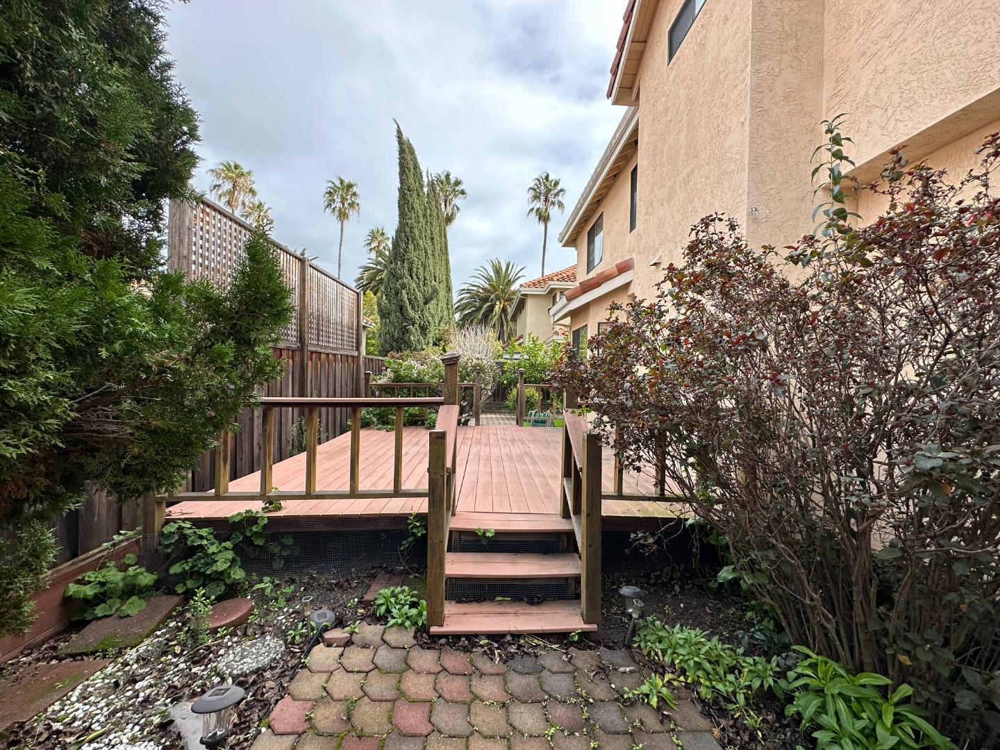 645 Kirby Common Fremont, CA 94539 - Photo 35 of 39 a view of a bench in a backyard
