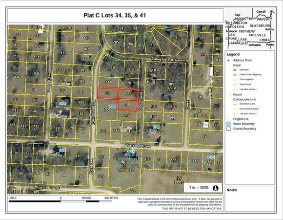 $9,000 | Plat C Lots 34-35&41 Plat C Lots 34-35&41 Barn Owl Road, Odessa, MO 64076