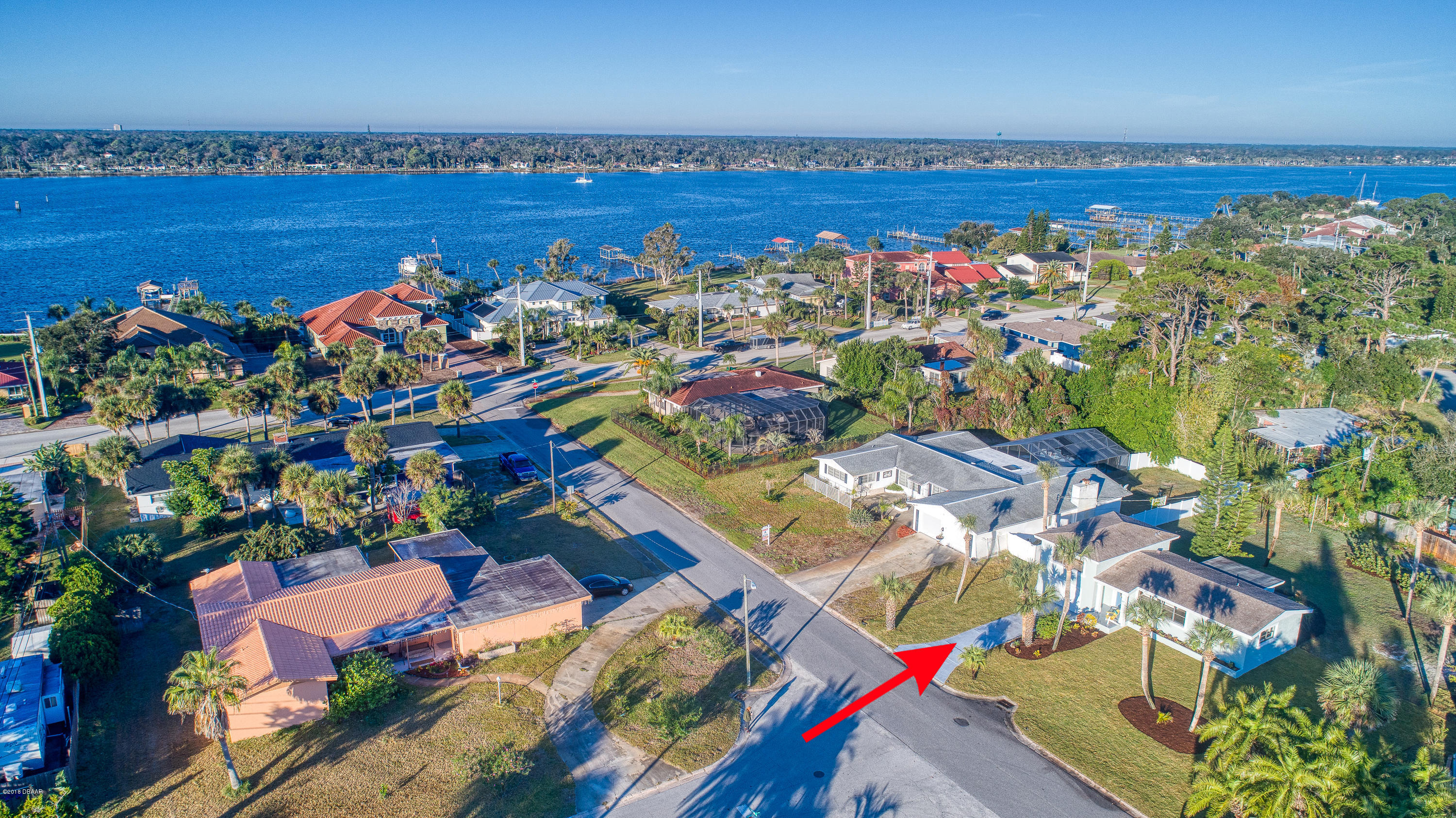 27 Marvin Road Ormond Beach, FL 32176 - Photo 33 of 60 27MarvinRoad_Drone-6_arrow