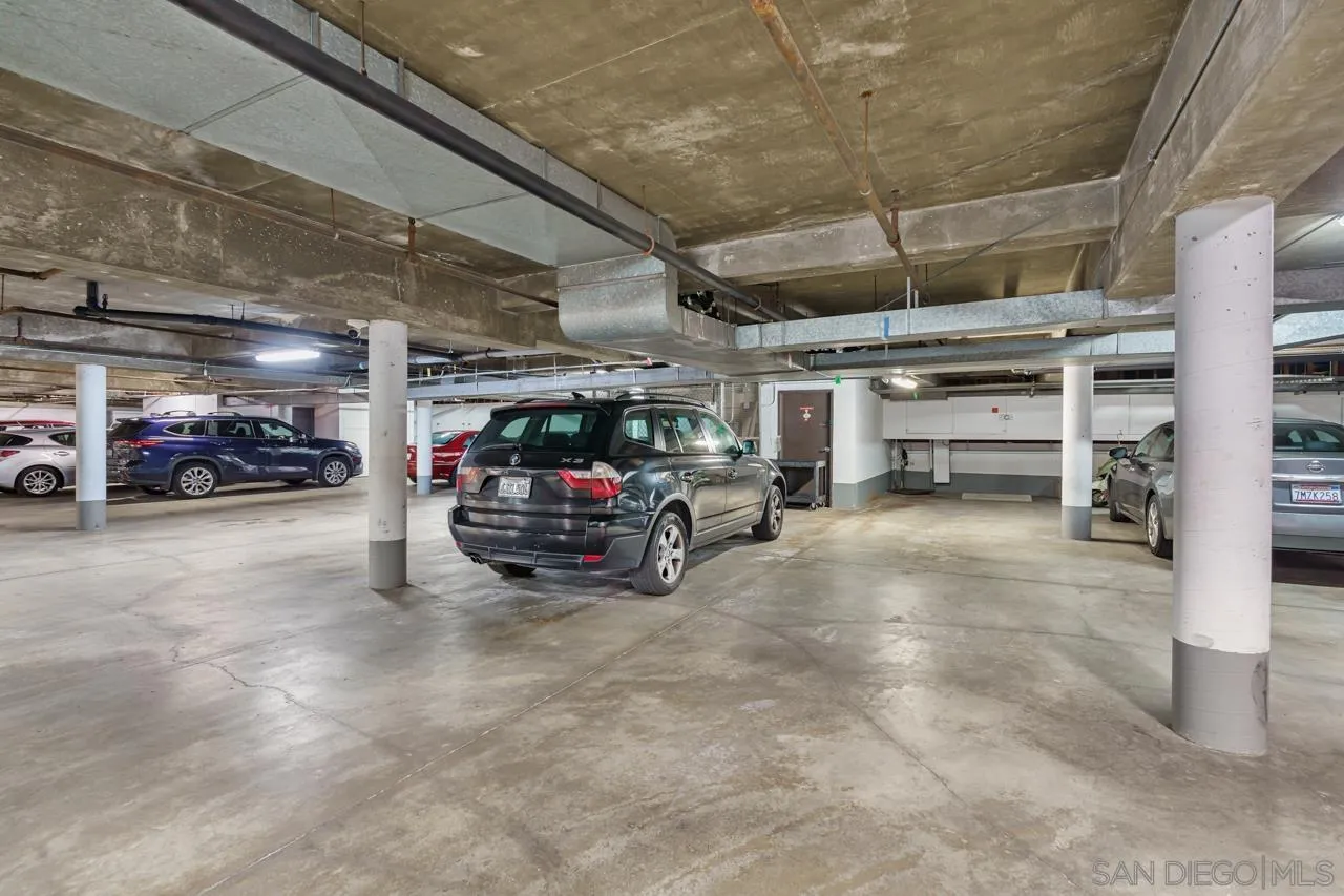 5366 La Jolla Boulevard, Unit 101C La Jolla, CA 92037 - Photo 37 of 41 a view of parking garage with cars