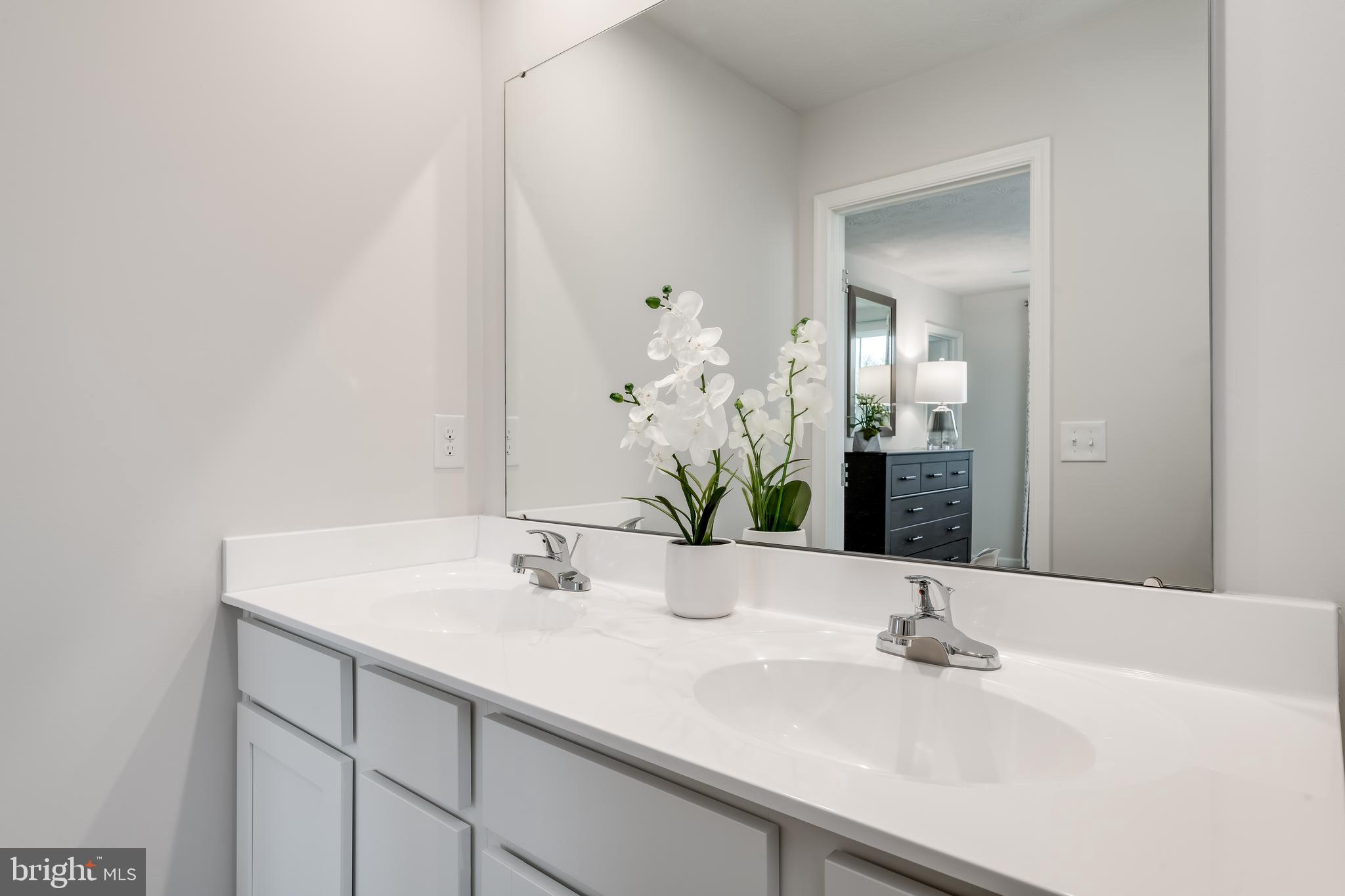 2204 Mutual Drive Inwood, WV 25428 - Photo 12 of 20 a bathroom with a sink and a mirror