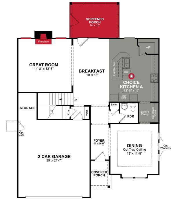 1214 Gannett Road Mount Pleasant, SC 29464 - Photo 3 of 11 BP06 - First Floor Schematic