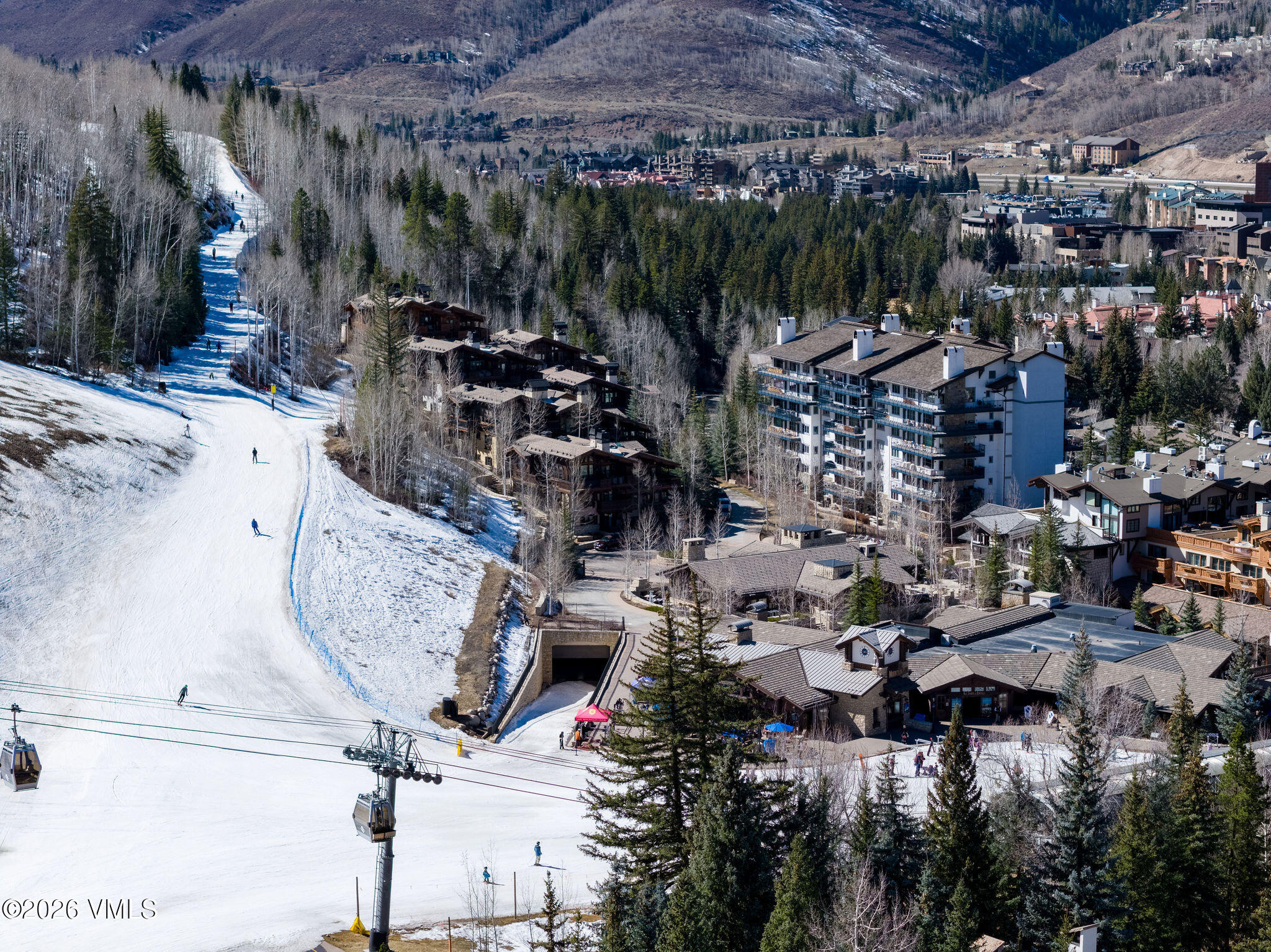 200 Vail Road, Unit 799 Vail, CO 81657 - Photo 32 of 32 2603_lodge_tower_799_aerial_f