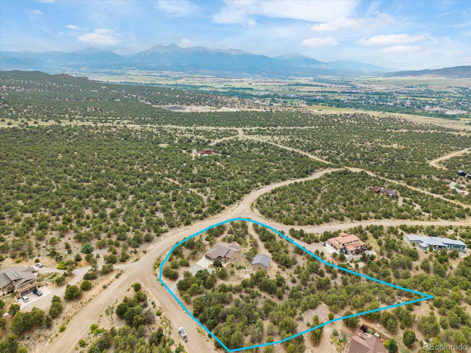 6013 Archery Circle Salida, CO 81201 - Photo 3 of 48 a view of a city with an ocean