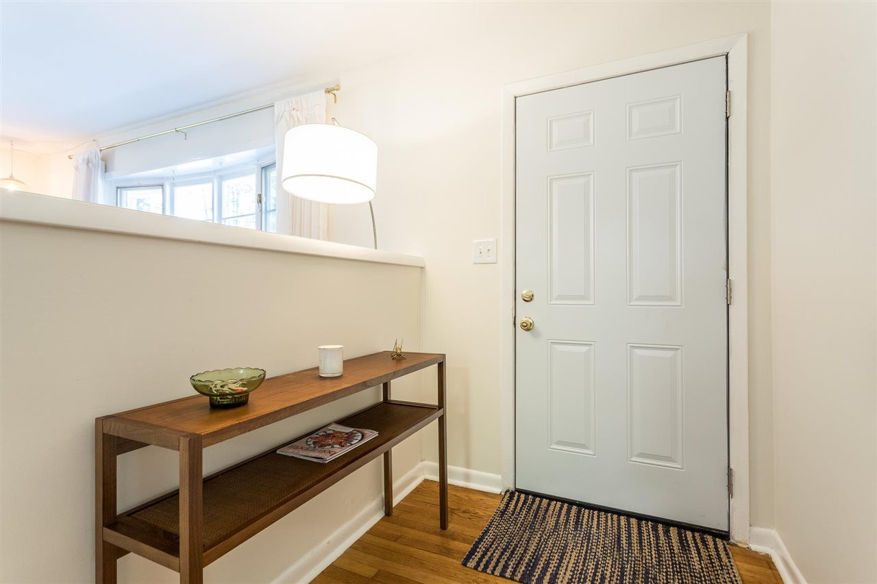The foyer keeps clutter in its place