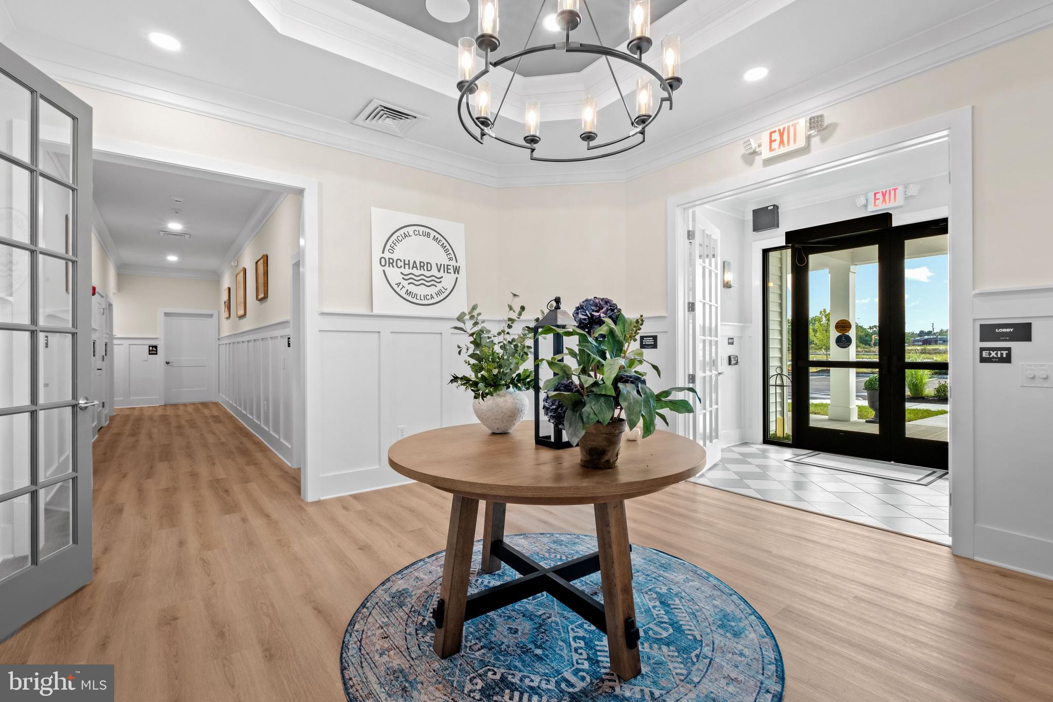 0 Messina Loop Loop Mullica Hill, NJ 08062 - Photo 22 of 35 a workspace room with furniture and wooden floor