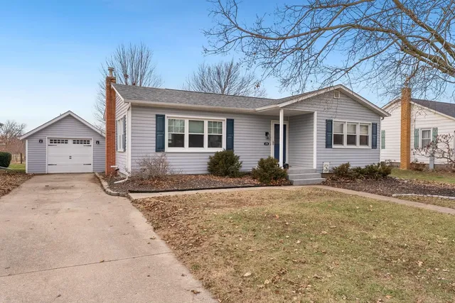 a house with a outdoor space