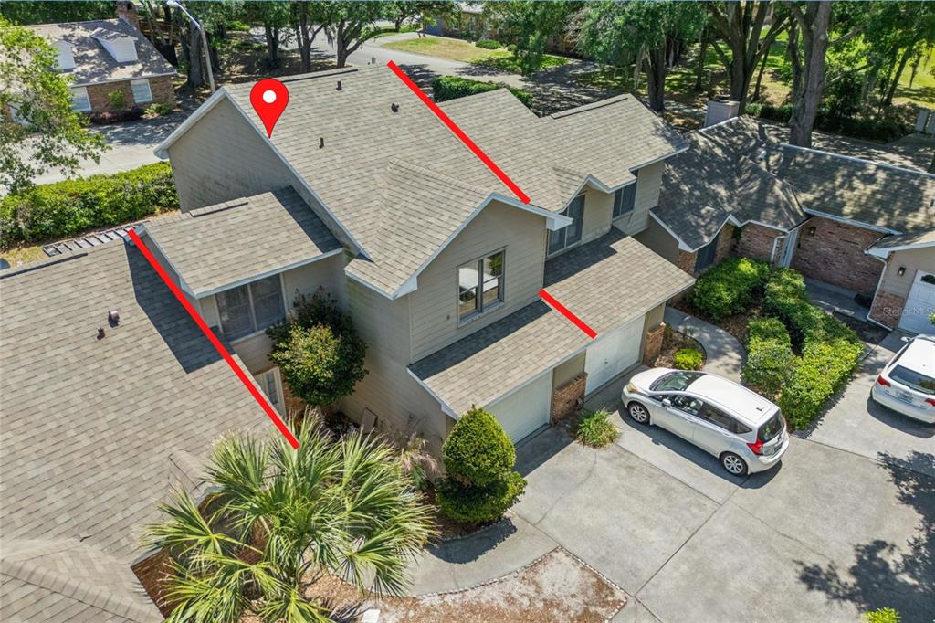 1017 Monroe Avenue St. Cloud, FL 34769 - Photo 33 of 53 an aerial view of a house with pool and garden