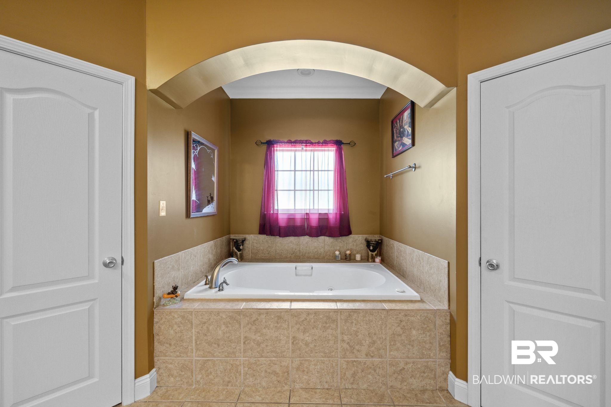 48513 Phillipsville Road Bay Minette, AL 36507 - Photo 25 of 50 Full bathroom with a garden tub and tile patterned floors