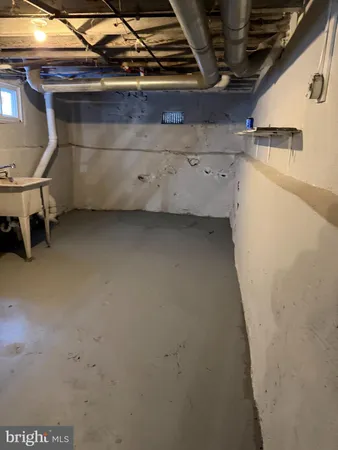 a view of storage and utility room