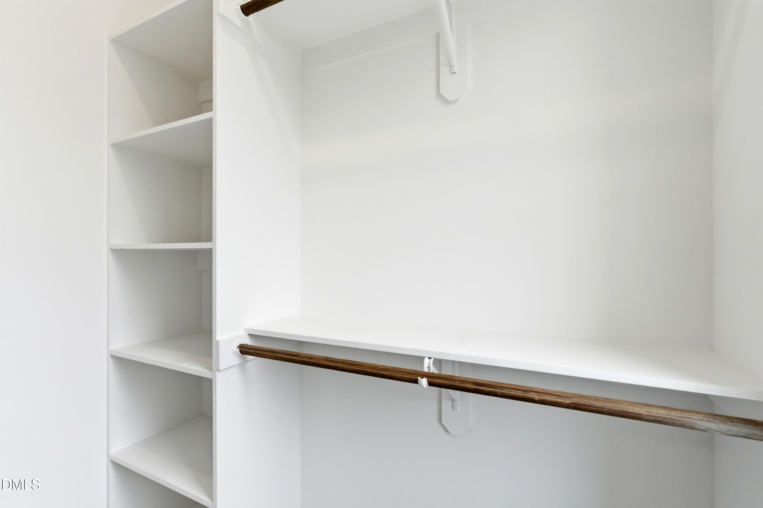 710 West North Street, Unit 102 Raleigh, NC 27603 - Photo 34 of 44 a close up view of racks on the wall