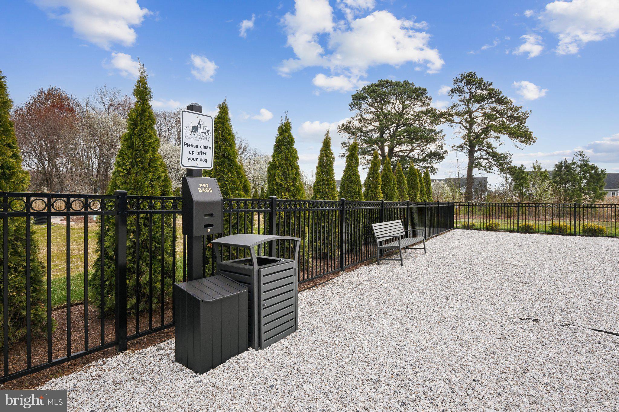 1003 Champlain Court Trappe, MD 21673 - Photo 53 of 55 a view of outdoor space with garden and seating area