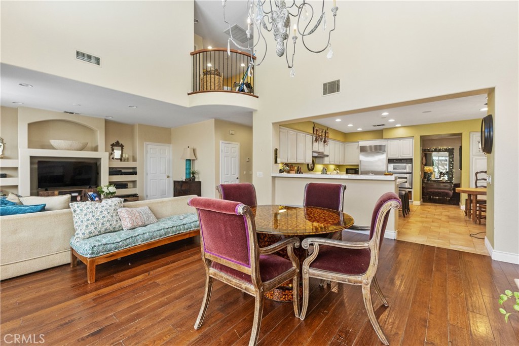 25960 Schafer Drive Murrieta, CA 92563 - Photo 35 of 46 a living room with furniture and a fireplace