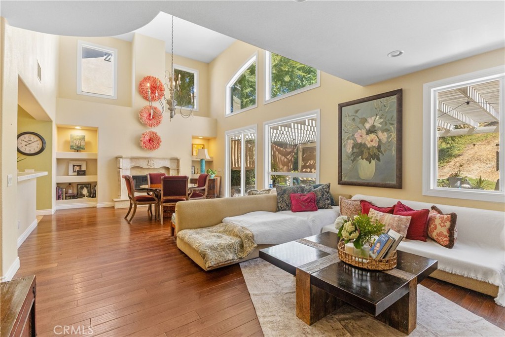 25960 Schafer Drive Murrieta, CA 92563 - Photo 38 of 46 a living room with furniture and wooden floor
