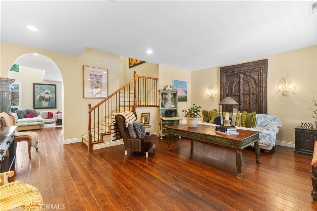 25960 Schafer Drive Murrieta, CA 92563 - Photo 41 of 46 a living room with furniture and wooden floor