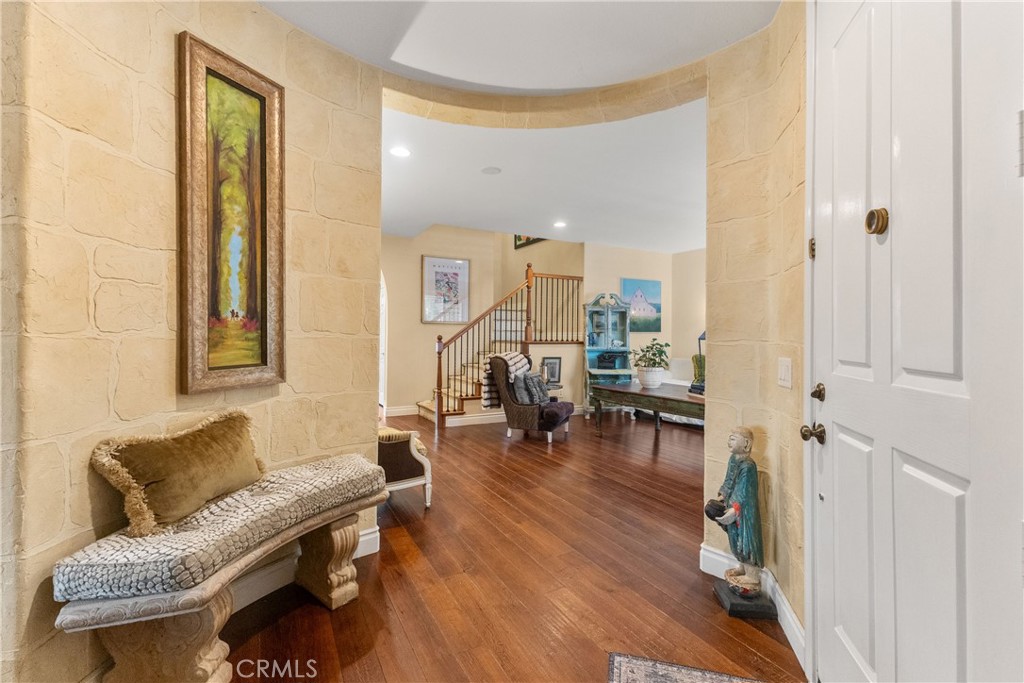 25960 Schafer Drive Murrieta, CA 92563 - Photo 45 of 46 a living room with furniture and a wooden floor