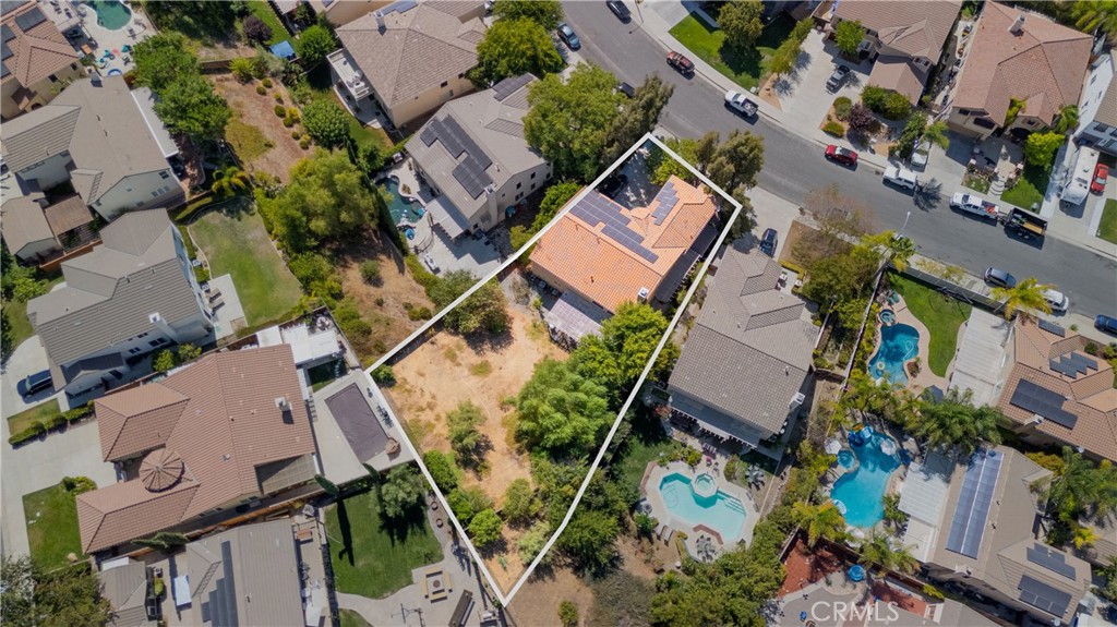 25960 Schafer Drive Murrieta, CA 92563 - Photo 7 of 46 an aerial view of a house with outdoor space