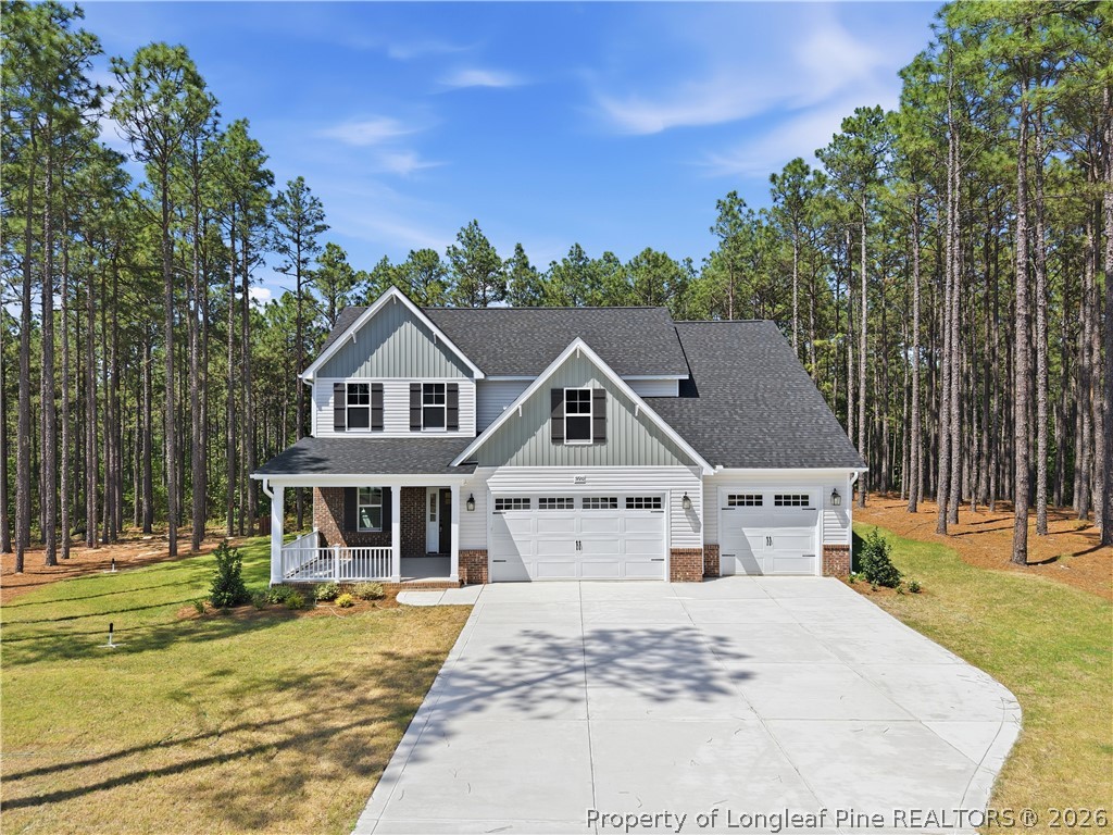 1875 Montrose (lot 9) Road Raeford, NC 28376 - Photo 1 of 2 For illlustrative purposes only - previously built home