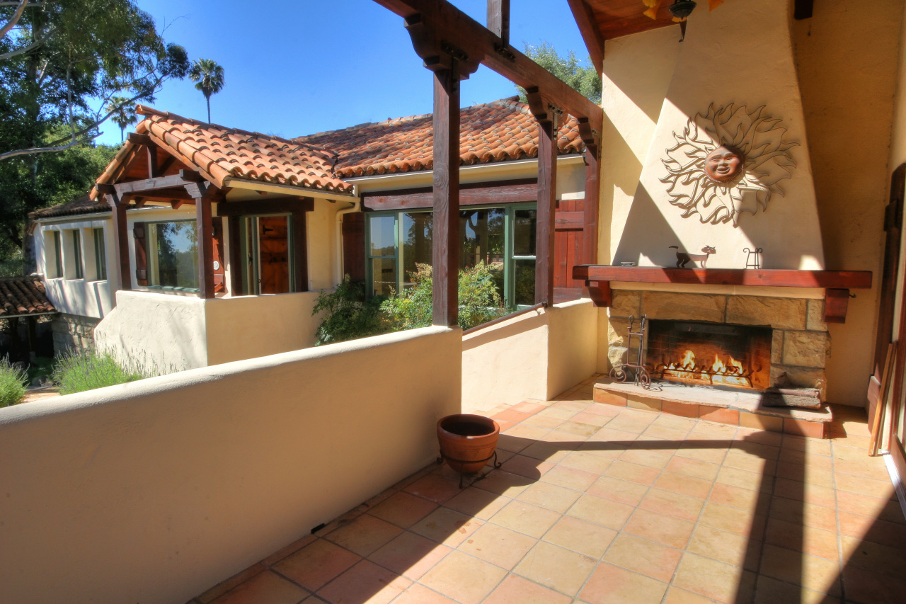 1331 Tunnel Road Santa Barbara, CA 93105 - Photo 18 of 22 a view of a building with a porch