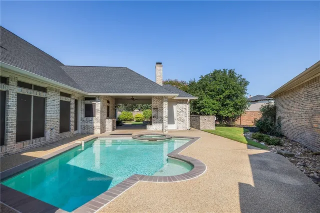 a view of outdoor space and yard