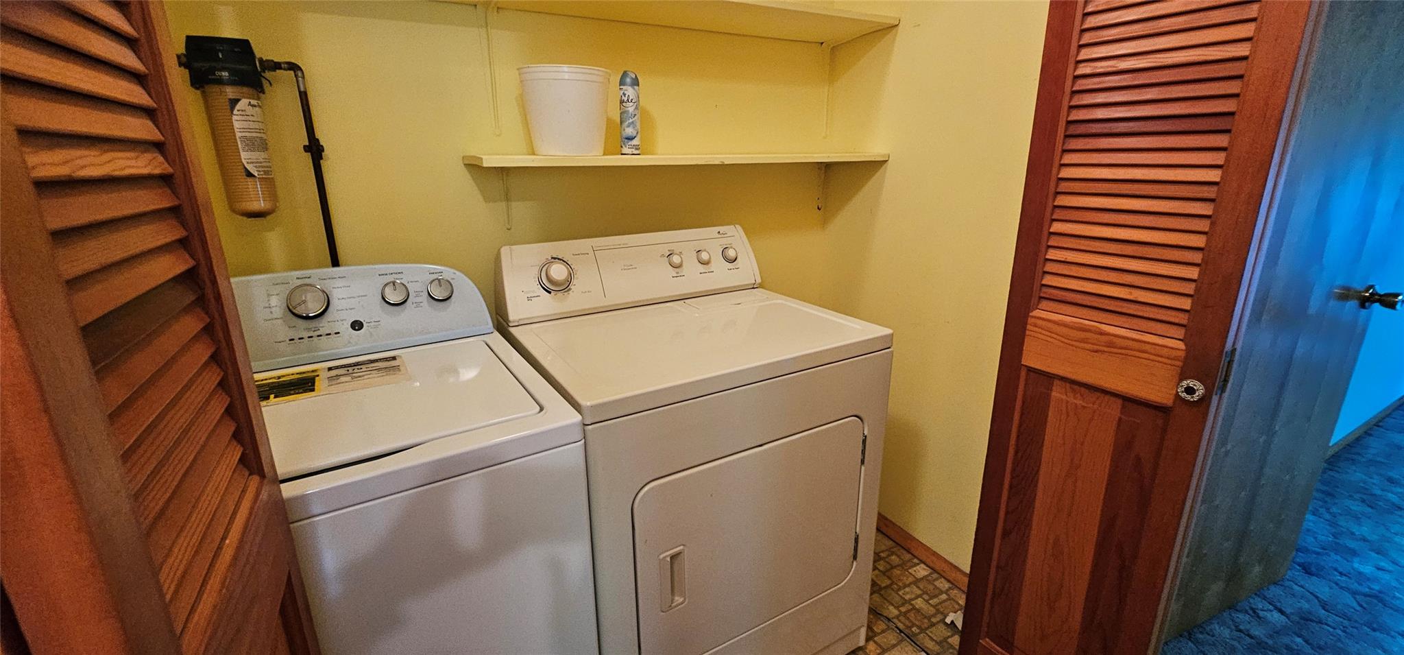 24 Buff Road Cochecton, NY 12726 - Photo 13 of 34 a utility room with dryer and washer