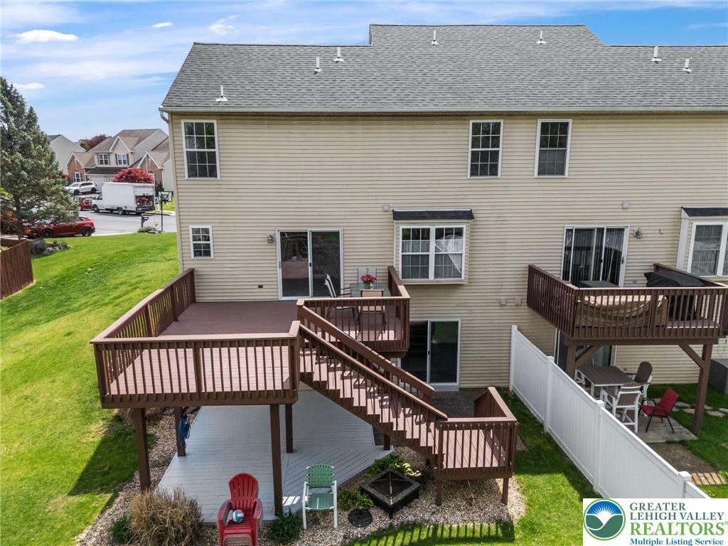 2309 Juniper Drive Coplay, PA 18037 - Photo 11 of 49 a view of a house with a deck