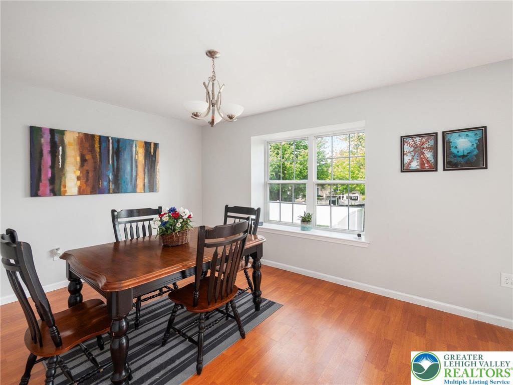 2309 Juniper Drive Coplay, PA 18037 - Photo 30 of 49 a view of a dining room with furniture window and wooden floor